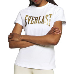 Textiel Dames T-shirts & Polo’s Everlast  Wit