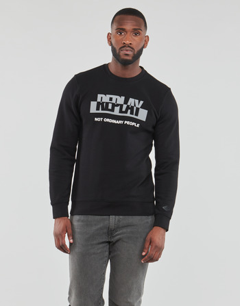 Textiel Heren Sweaters / Sweatshirts Replay M6318 Zwart