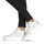 Schoenen Dames Hoge sneakers Calvin Klein Jeans CHUNKY CUPSOLE LACEUP MID M Wit / Zilver