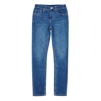 Textiel Jongens Skinny jeans Levi's 512 SLIM TAPER Blauw