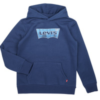 Textiel Jongens Sweaters / Sweatshirts Levi's BATWING PRINT HOODIE Marine