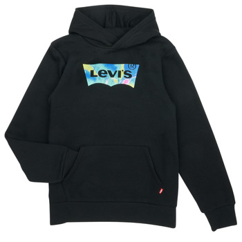 Textiel Jongens Sweaters / Sweatshirts Levi's BATWING HOODIE Zwart