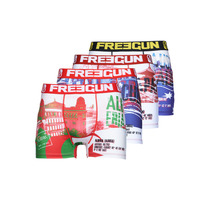 Ondergoed Heren Boxershorts Freegun PRENIUM X4 Multicolour