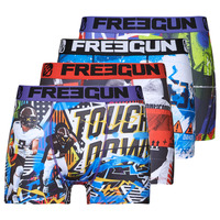 Ondergoed Heren Boxershorts Freegun PRENIUM X4 Multicolour