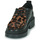Schoenen Dames Derby Palladium PALLATECNO 12 Zwart / Leopard