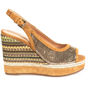 Schoenen Dames Sandalen / Open schoenen Geox D92CFF 0AT21 Brown