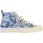 Schoenen Dames Hoge sneakers Bensimon 185711 Blauw