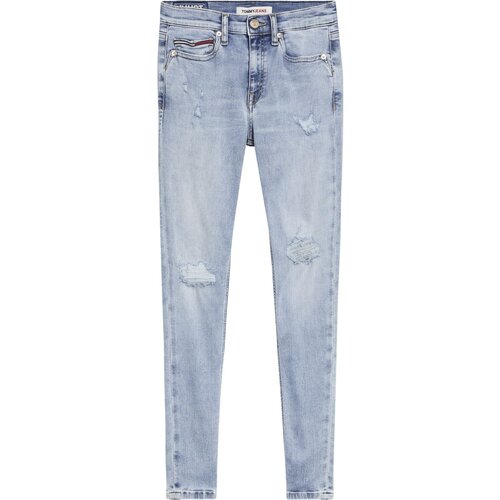 Textiel Dames Skinny jeans Tommy Jeans DW0DW12393 Blauw