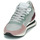 Schoenen Dames Lage sneakers Philippe Model TROPEZ X LOW WOMAN Grijs / Roze / Prune