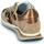 Schoenen Dames Lage sneakers Philippe Model TROPEZ X LOW WOMAN Camo / Beige / Goud