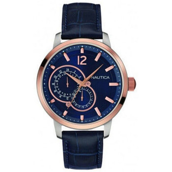 Horloges & Sieraden Heren Horloges Nautica Horloge Heren  NAI16501G (ø 44 mm) Multicolour