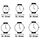Horloges & Sieraden Dames Horloges Radiant Horloge Dames  RA416208 (Ø 32 mm) Multicolour