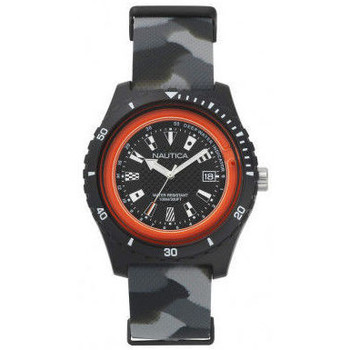 Horloges & Sieraden Heren Horloges Nautica Horloge Heren  NAPSRF005 (Ø 46 mm) Multicolour