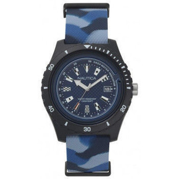 Horloges & Sieraden Heren Horloges Nautica Horloge Heren  NAPSRF004 (Ø 46 mm) Multicolour