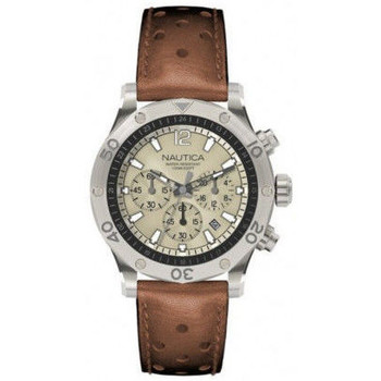Horloges & Sieraden Heren Horloges Nautica Horloge Heren  NAD16545G (ø 44 mm) Multicolour