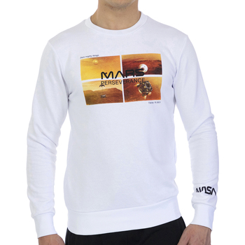 Textiel Heren Sweaters / Sweatshirts Nasa MARS09S-WHITE Wit