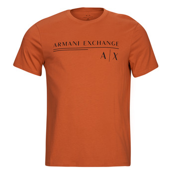 Textiel Heren T-shirts korte mouwen Armani Exchange 6LZTCE-ZJ6NZ Orange
