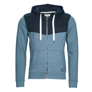 Textiel Heren Sweaters / Sweatshirts Tom Tailor COLORBLOCK ZIPPER Blauw