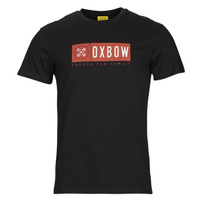 Textiel Heren T-shirts korte mouwen Oxbow 02TELLIM Zwart