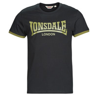 Textiel Heren T-shirts korte mouwen Lonsdale TOWNHEAD Zwart
