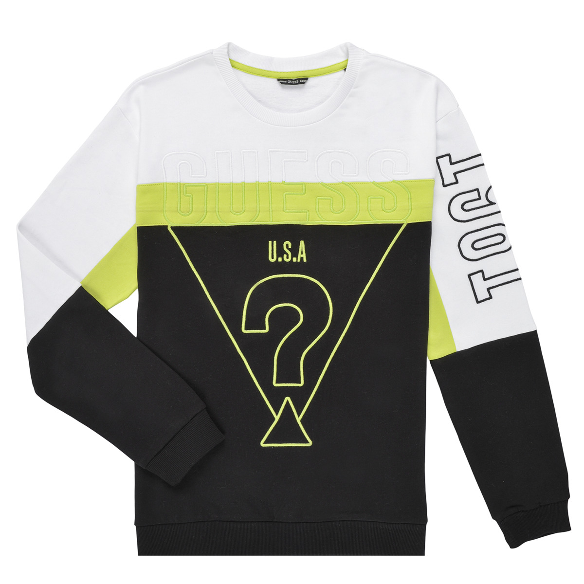Textiel Jongens Sweaters / Sweatshirts Guess L2BQ09-KAX73-G011 Multicolour