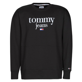 Textiel Heren Sweaters / Sweatshirts Tommy Jeans TJM REG MODERN CORP LOGO CREW Zwart