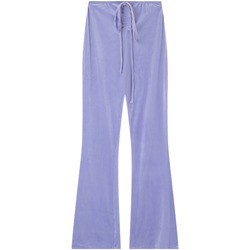 Textiel Dames Broeken / Pantalons Sixth June Pantalon femme  Cordon Details Violet