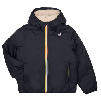 Textiel Kinderen Wind jackets K-Way LE VRAI 3.0 CLAUDE ORSETTO Marine