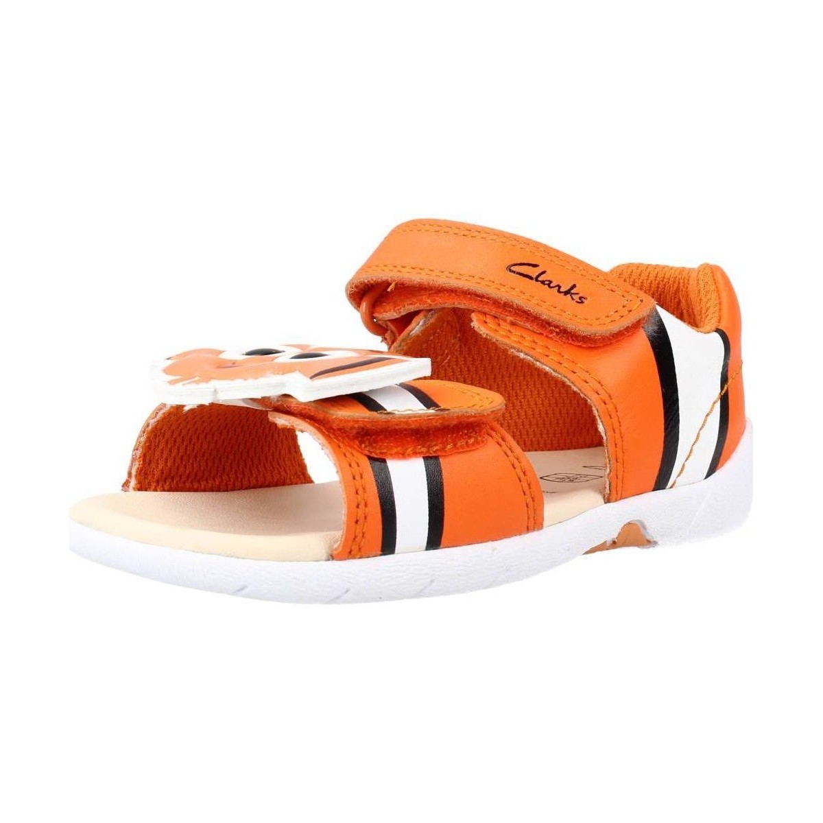 Schoenen Jongens Sandalen / Open schoenen Clarks ZORA NEM0 T Orange
