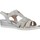 Schoenen Dames Sandalen / Open schoenen Stonefly CHER 4 LAMINATED LTH Zilver