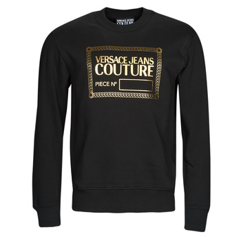 Textiel Heren Sweaters / Sweatshirts Versace Jeans Couture 73GAIT11-G89 Zwart / Goud