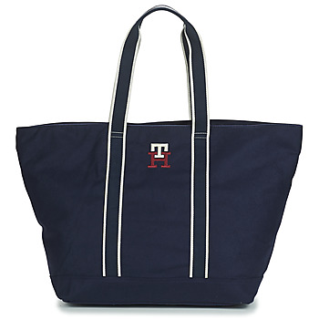 Tassen Tote tassen / Boodschappentassen Tommy Hilfiger NEW PREP OVERSIZED TOTE Marine / Logo