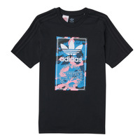 Textiel Jongens T-shirts korte mouwen adidas Originals HK0280 Zwart