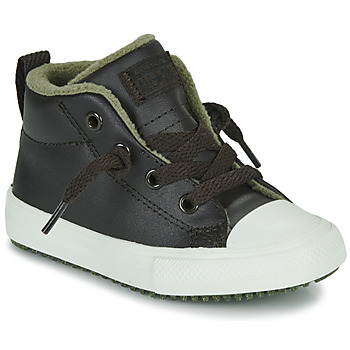 Schoenen Kinderen Hoge sneakers Converse Chuck Taylor All Star Street Boot Leather Mid Brown