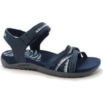 Schoenen Dames Sandalen / Open schoenen Merrell Terran 3 Cush Cross Bleu marine