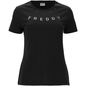 Textiel Dames T-shirts & Polo’s Freddy S2WALT2 Zwart