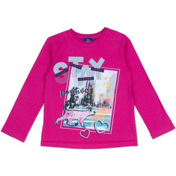 Textiel Kinderen T-shirts met lange mouwen Chicco 09067578000000 Roze