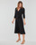 Textiel Dames Lange jurken Lauren Ralph Lauren CARLYNA 3/4 SLEEVE Zwart