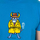 Textiel Heren T-shirts korte mouwen Kukuxumusu SAM-BLUE Blauw