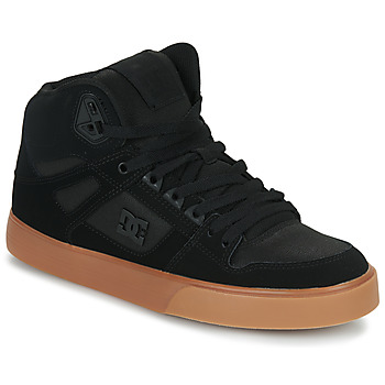 Schoenen Heren Hoge sneakers DC Shoes PURE HIGH-TOP WC Zwart / Gum