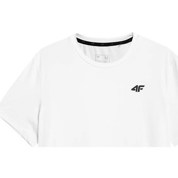 Textiel Heren T-shirts korte mouwen 4F TSMF351 Wit