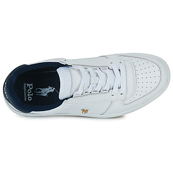 Polo Ralph Lauren POLO CRT PP-SNEAKERS-LOW TOP LACE Wit / Marine