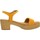 Schoenen Dames Sandalen / Open schoenen Unisa IRITA 22 KS Orange