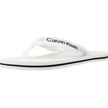 Schoenen Dames Slippers Calvin Klein Jeans HW0HW00865 Wit