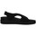 Schoenen Dames Sandalen / Open schoenen Enval 1776700 Zwart