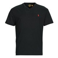 Textiel Heren T-shirts korte mouwen Polo Ralph Lauren KSC08H-SSVNCLS-SHORT SLEEVE-T-SHIRT Zwart /  zwart