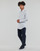 Textiel Heren Overhemden lange mouwen Polo Ralph Lauren Z223SC11-SLBDPPPKS-LONG SLEEVE-SPORT SHIRT Wit / Blauw