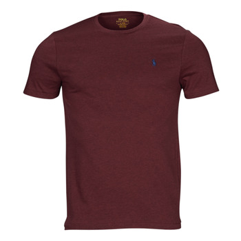 Textiel Heren T-shirts korte mouwen Polo Ralph Lauren K224SC08-SSCNCMSLM2-SHORT SLEEVE-T-SHIRT Bordeaux / Lente / Wine / Heather