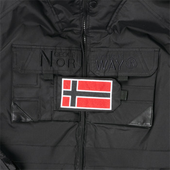Geographical Norway BENCH Zwart