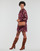 Textiel Dames Korte jurken Liu Jo WF2317 Bordeaux / Roze